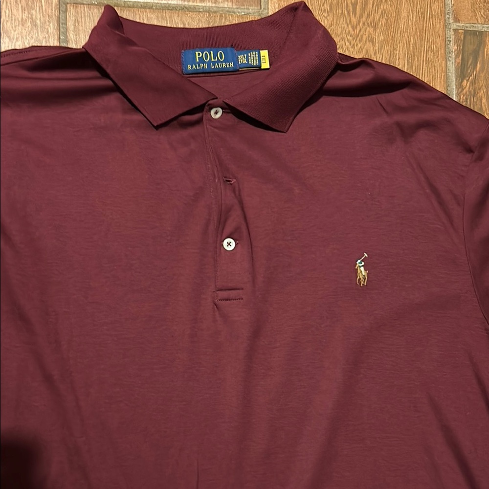 Polo by Ralph Lauren Burgundy Classic Polo Shirt